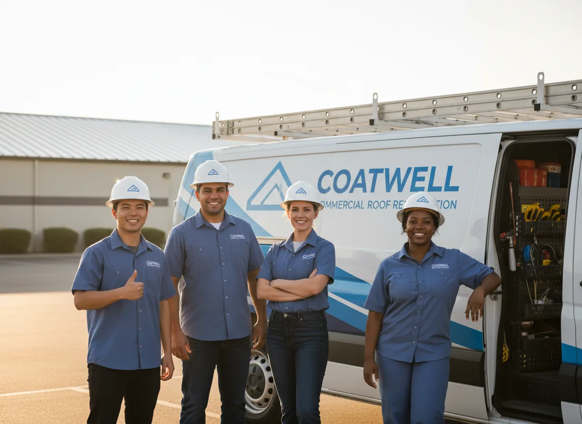 Commercial roof coating company in Boxford, MA